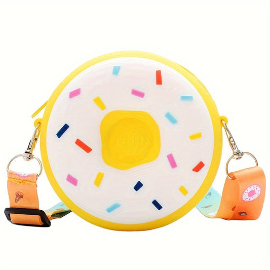 🍩Set de 4 Bolsos de Silicona “Donut Crossbody Mini”