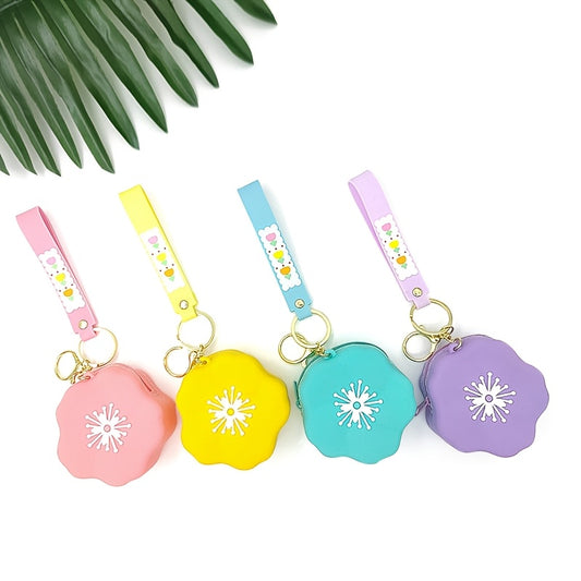 Llavero de Silicona en forma de Sakura 🌸