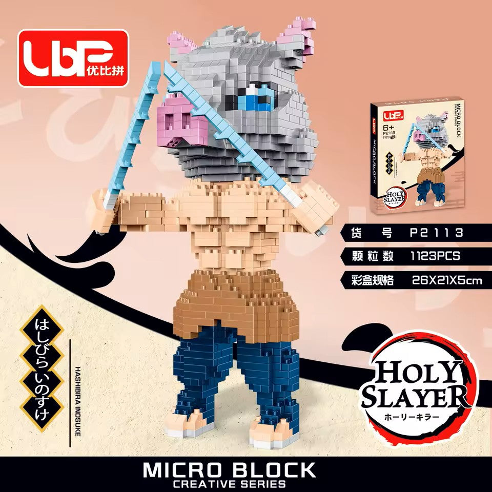Bloques de Construcción de Demon Slayer – Fans del Anime 🔥⚔️