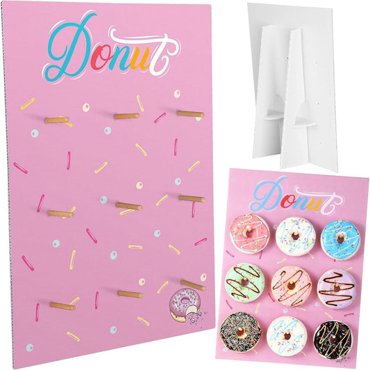 🍩 Exhibidores tipo pared “Donut Wall” simple