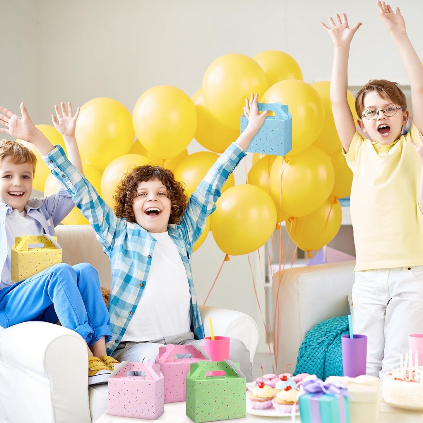 Cajas para Dulces y Regalos - “Confetti Pop” 🎊 🍩