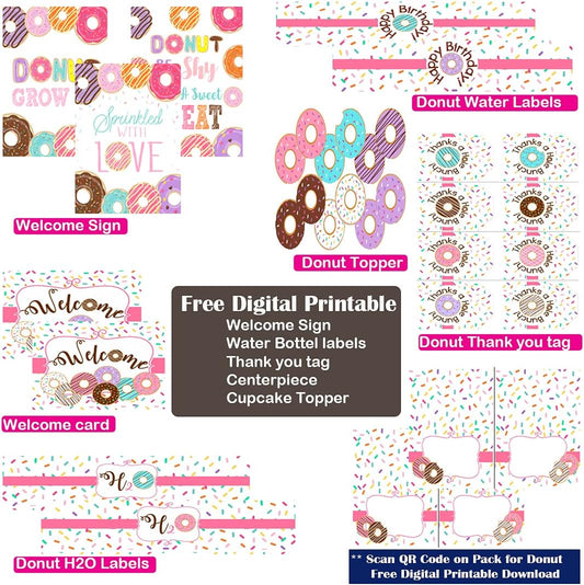 Recuerdos "Donuts Party" - Set de 72 Piezas