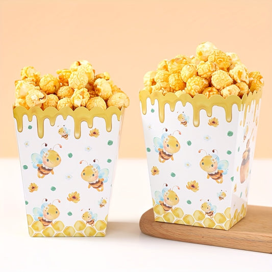 Cajas para golosinas “Bee Party” (x10)