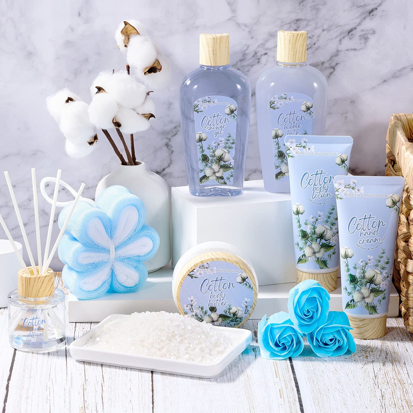Caja Tematica Spa "Cotton Relax"