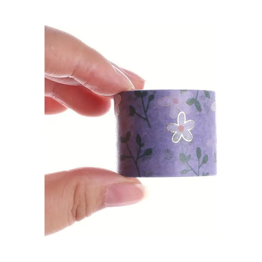 Pack Washi Tape Sakura - Morado 🌸