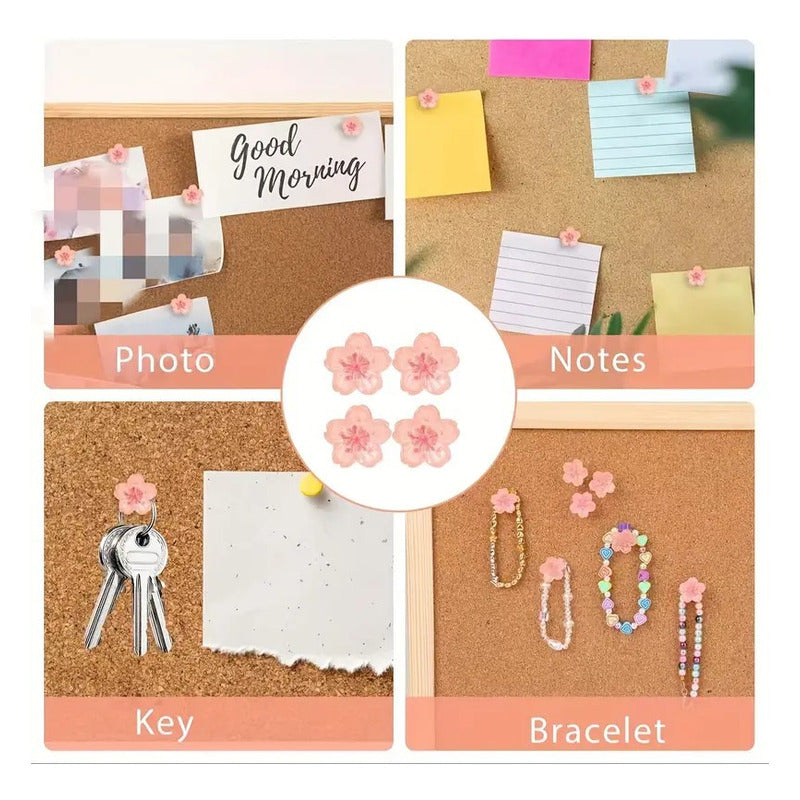 Set de Chinchetas/Pines Cherry Blossom 🌸📌