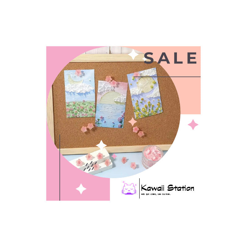 Set de Chinchetas/Pines Cherry Blossom 🌸📌