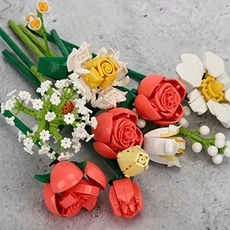 Serie Mini-Bloques - Ramo de Flores