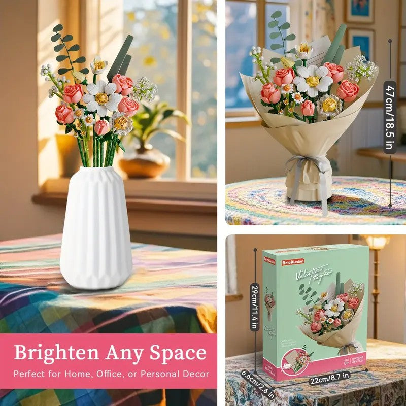 Serie Mini-Bloques - Ramo de Flores