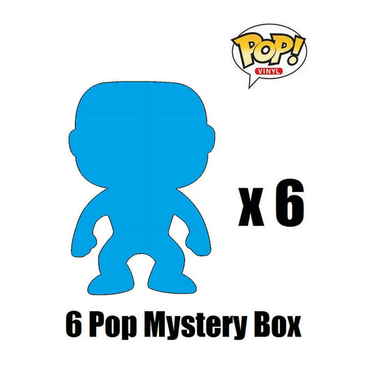 "Funko Pop Mystery Box x6" Figuras Vinil. Caja Misteriosa Funko
