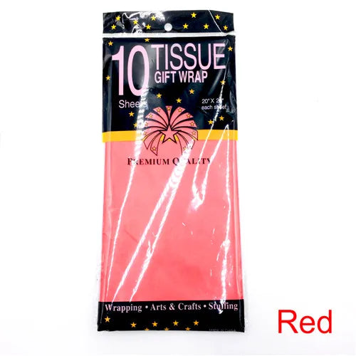 10 Hojas de Papel Tissue para Envoltura 🎁✨