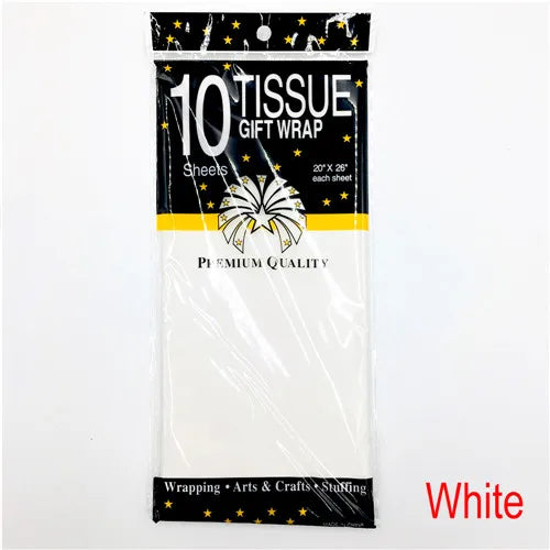 10 Hojas de Papel Tissue para Envoltura 🎁✨