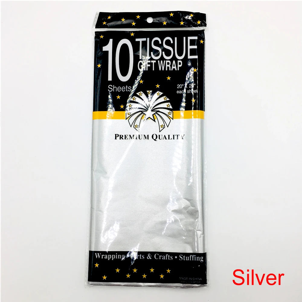 10 Hojas de Papel Tissue para Envoltura 🎁✨
