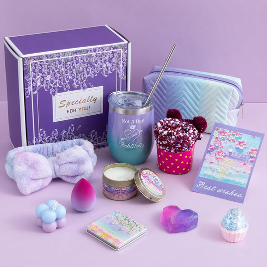 Caja Tematica Spa "I Purple You" - Modelo 1