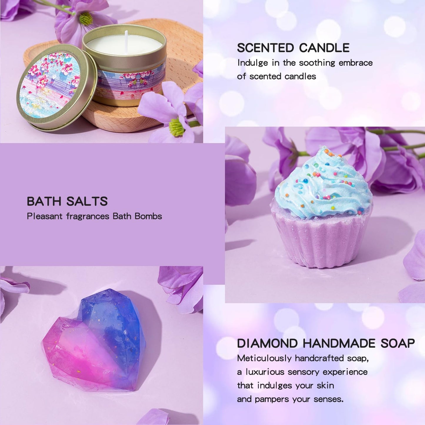 Caja Tematica Spa "I Purple You"