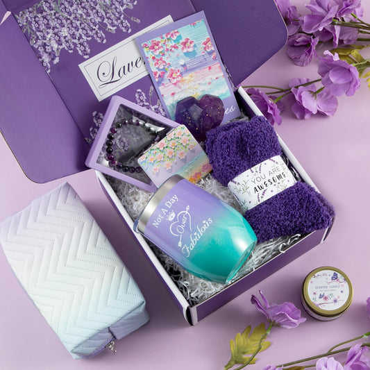 Caja Tematica Spa "I Purple You" - Modelo 2