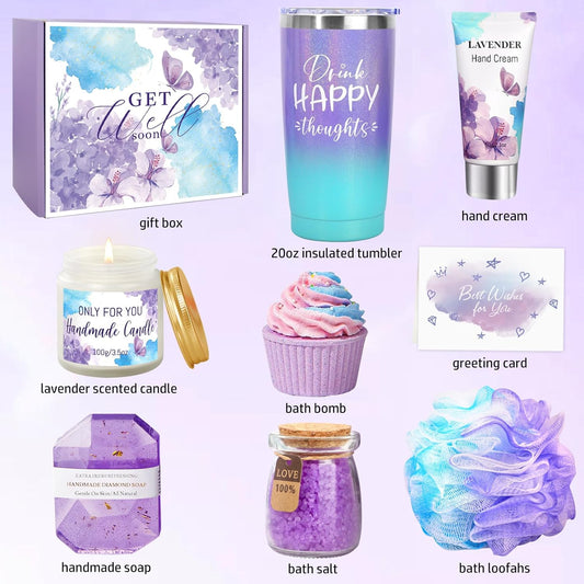 Caja Tematica Spa "I Purple You" - Modelo 4