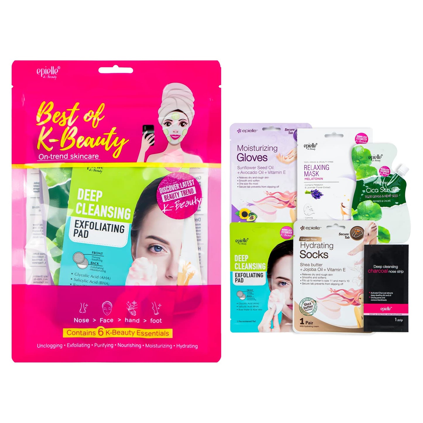 Kits Coreanos Cuidado De La Piel "All-in-one"