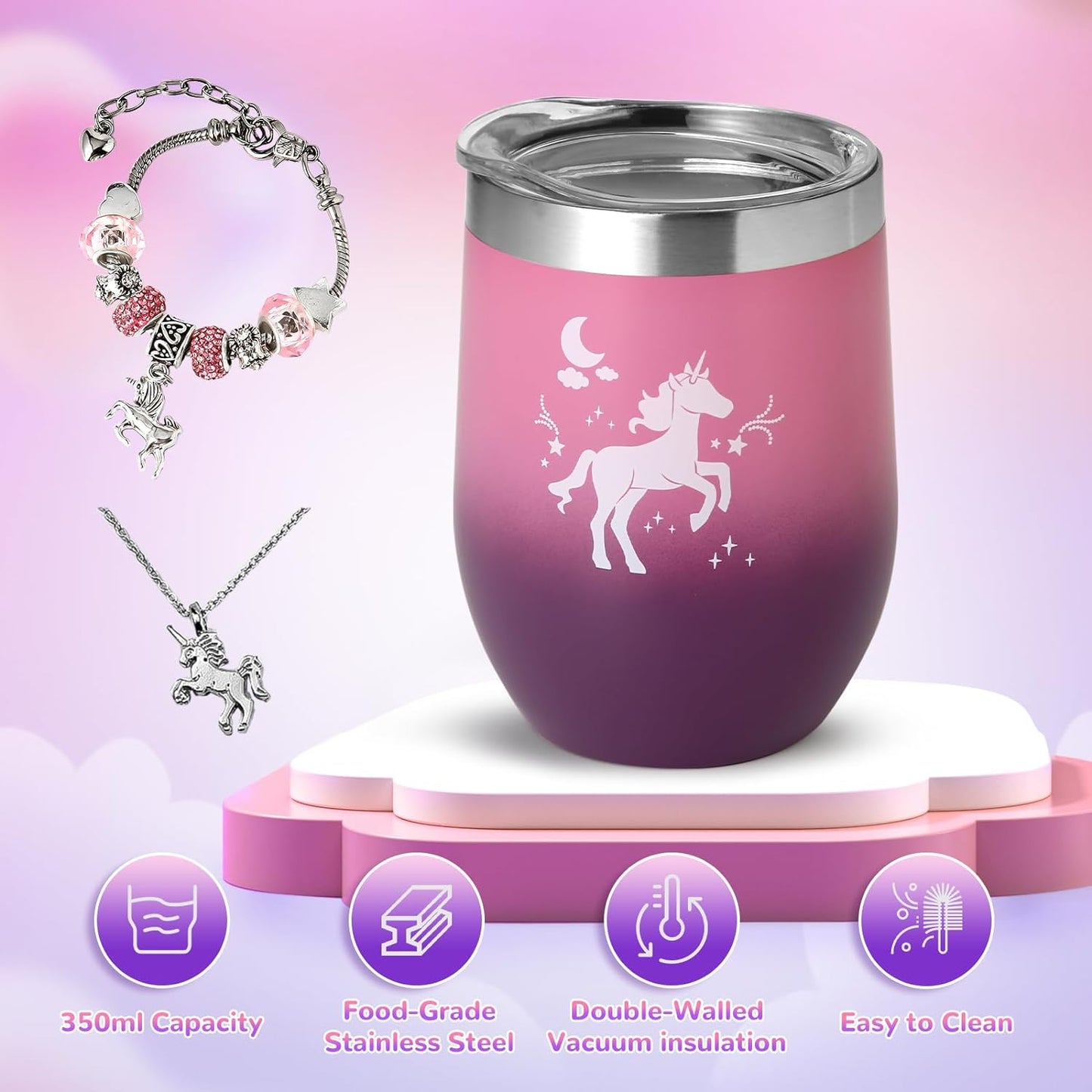 Caja Temática "Mi Unicornio Mágico" Para Niñas