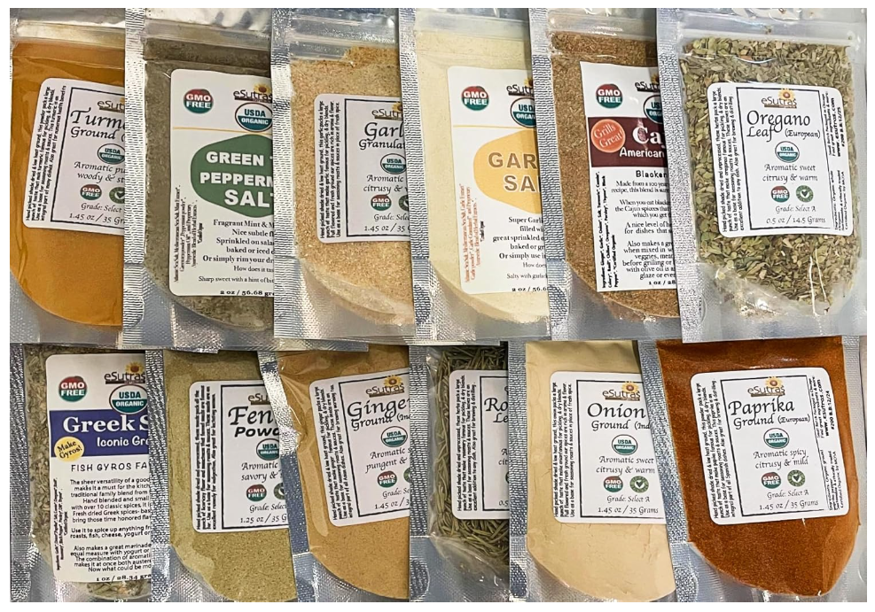 Caja Tematica "Mix Especias Y Condimentos"