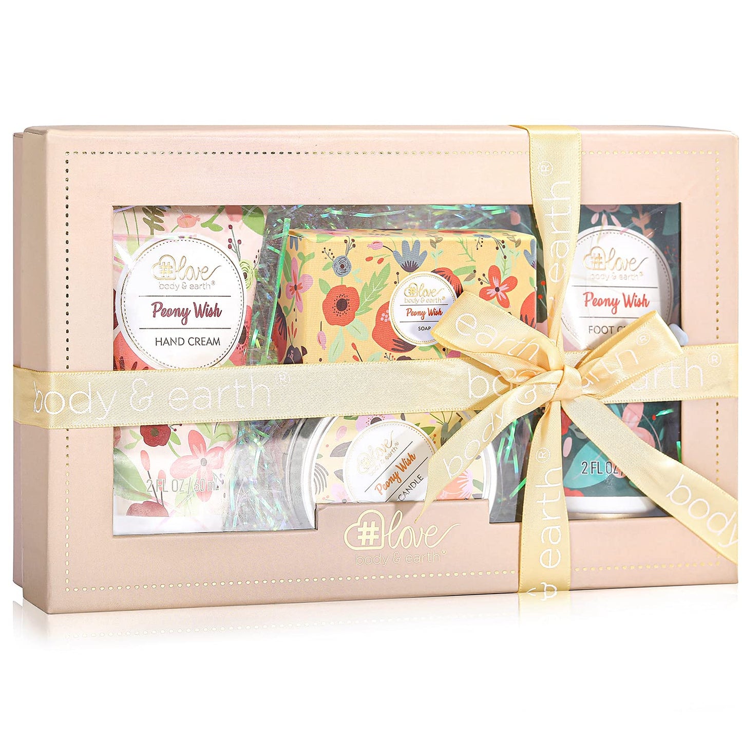 Caja Tematica Spa "Set De Regalo Peony Wish"