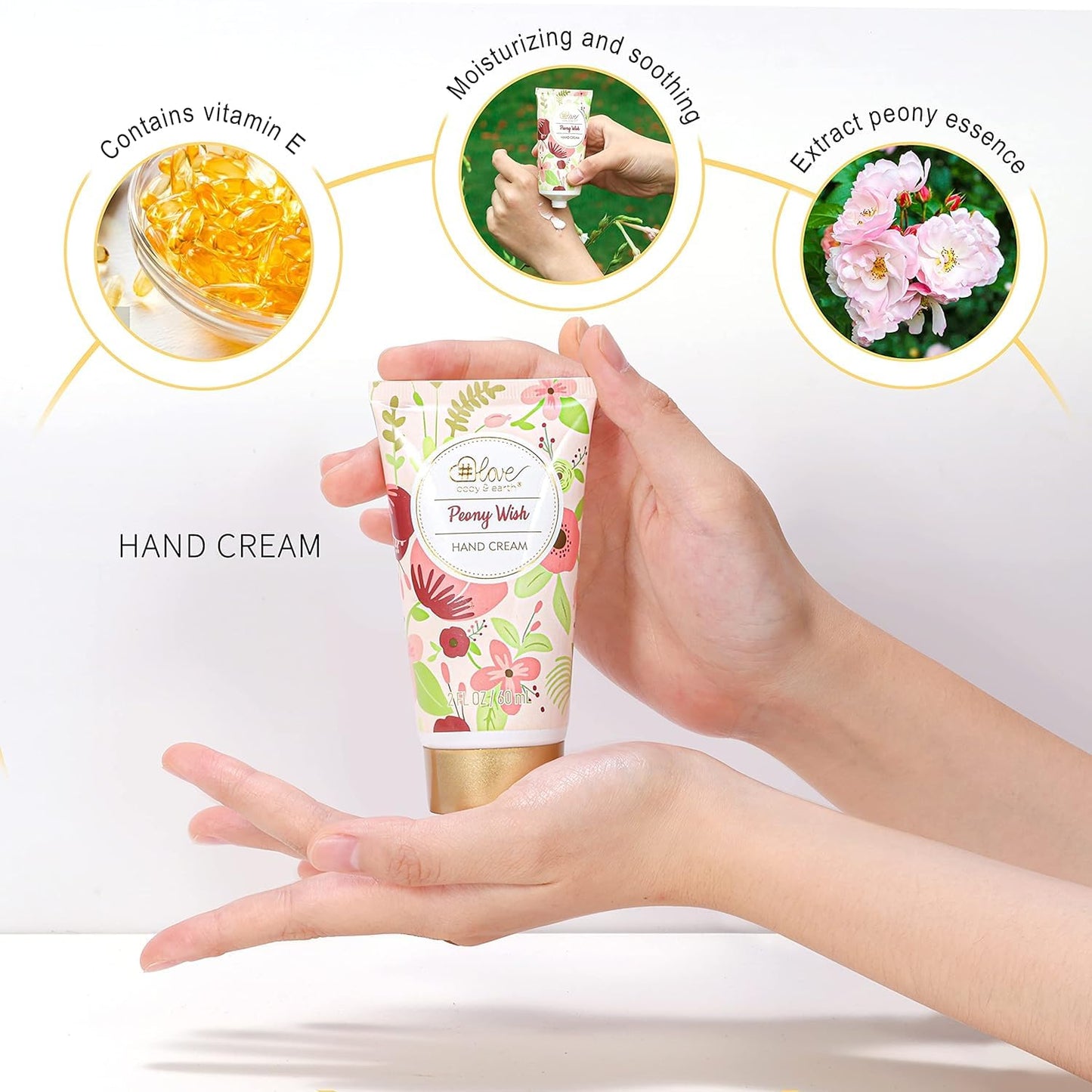 Caja Tematica Spa "Set De Regalo Peony Wish"