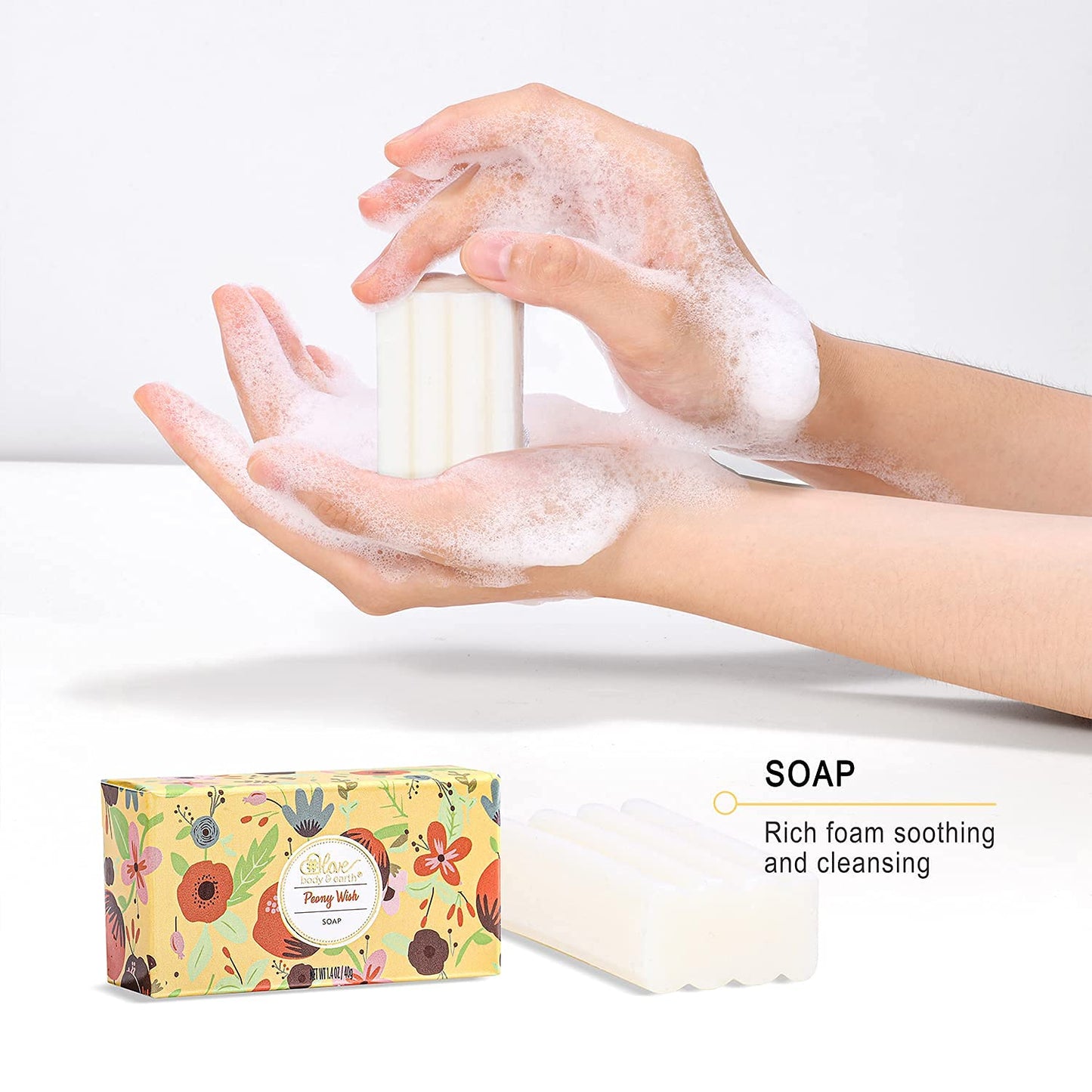 Caja Tematica Spa "Set De Regalo Peony Wish"