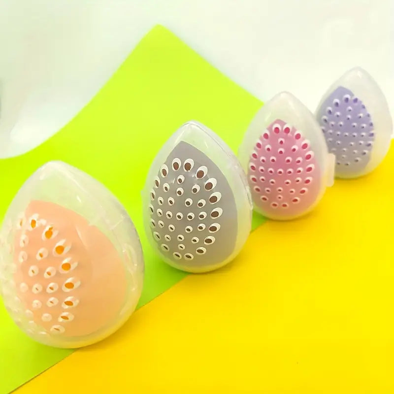 Porta Esponja de Maquillaje Tipo Gota X2
