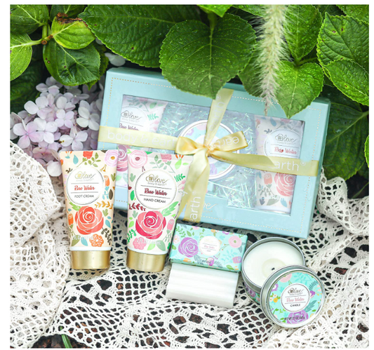 Caja Tematica Spa "Rose Water Lotion"