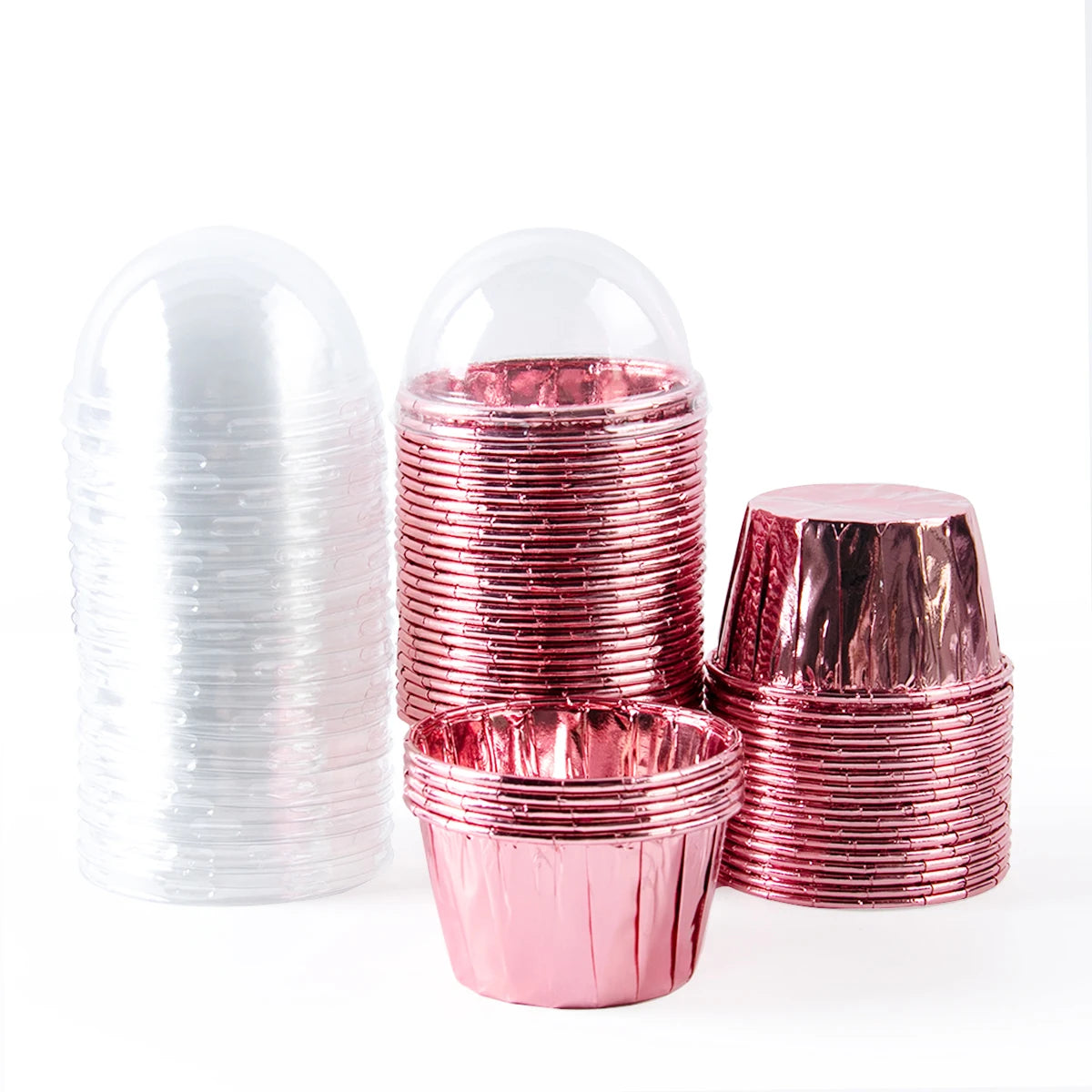 🧁✨ Set de 25/50 Moldes para Cupcakes