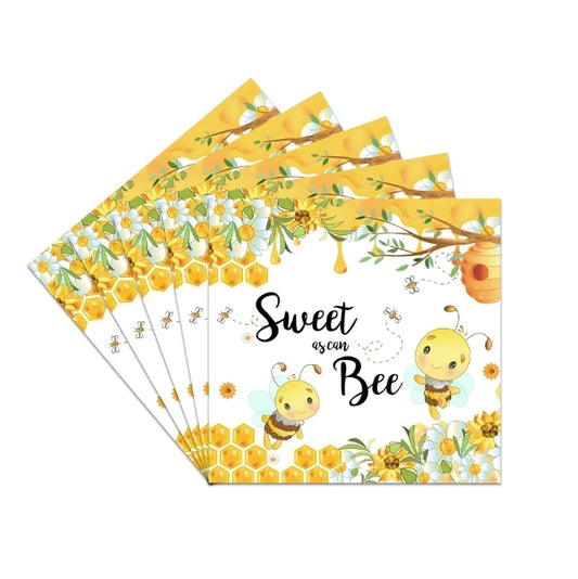 Vajilla Desechable “Bee Party” 🐝🎈🎉🥳