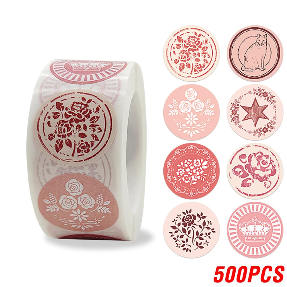 Stickers Flores Rosa 🌸