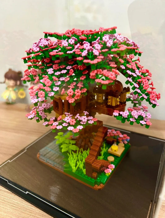 Bloques de Construcción Sakura Blossom - Pink Sakura🌸🏡🩷