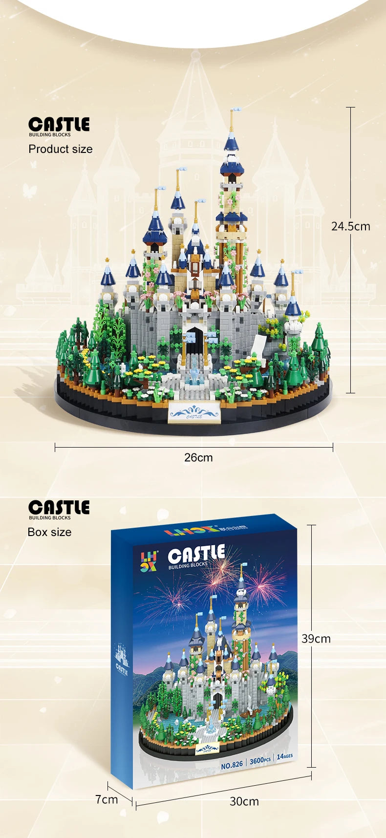 Castillo de Cuento de Hadas 🏰✨