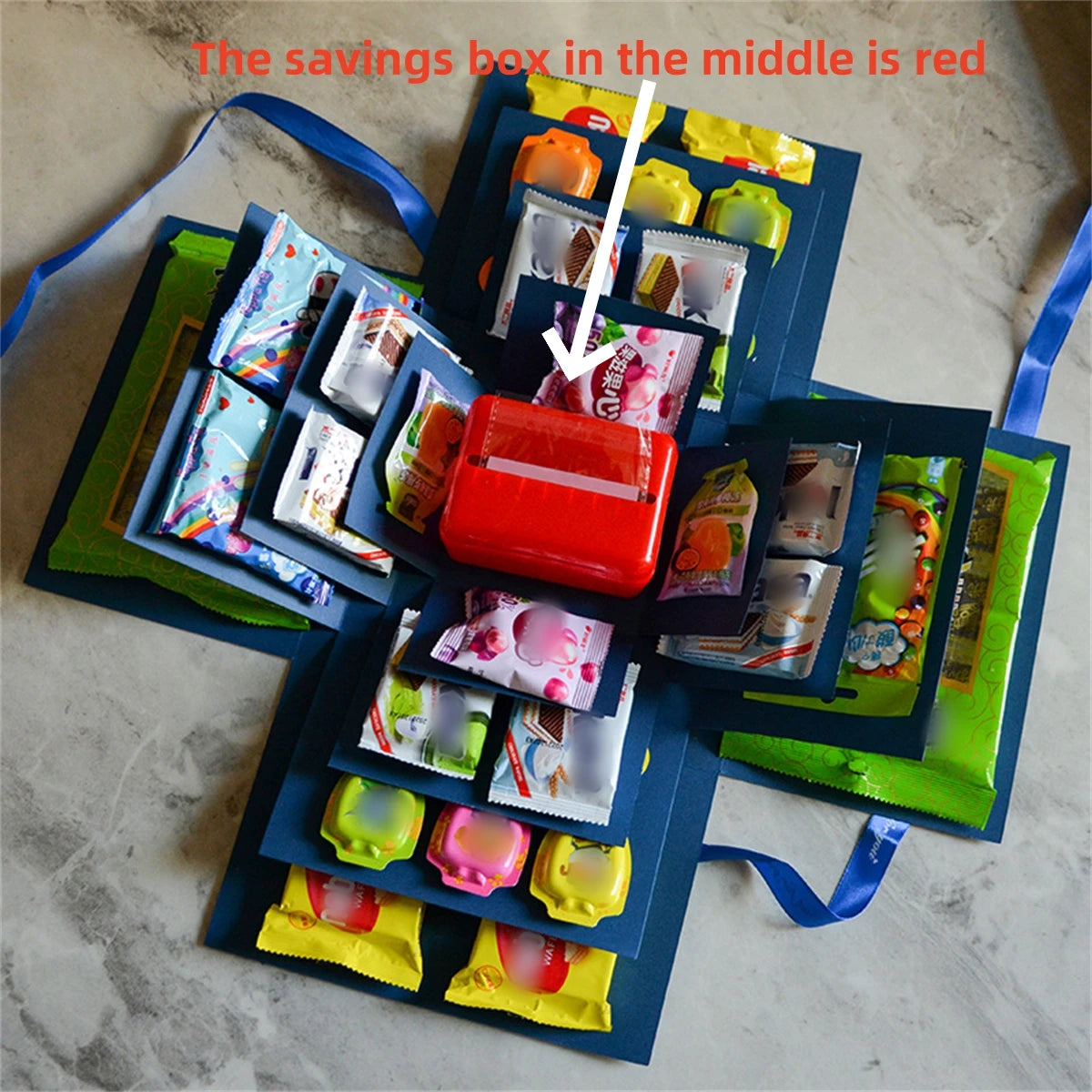 Caja Explosiva de Regalo DIY - 5 Capas de Creatividad