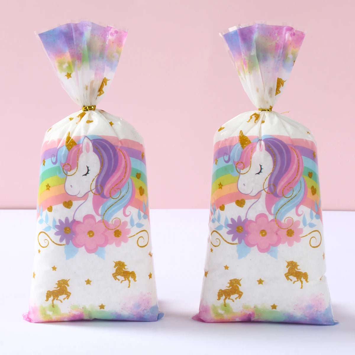 Bolsitas de Dulces Temáticas de Unicornio (25/50/100Pcs) 🦄✨