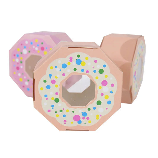 Set de 10 Cajas Temáticas de Donuts