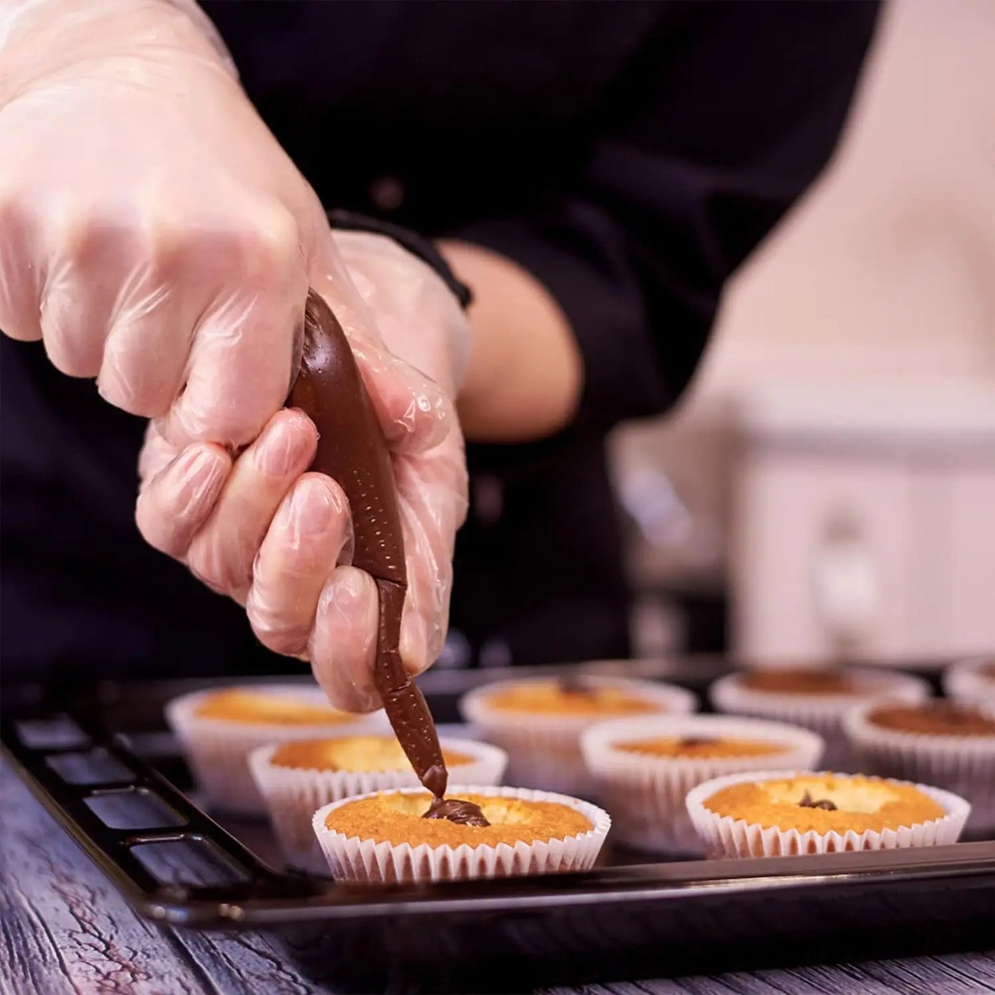 🧁 Set de Moldes para Cupcakes – 50/100/500 Piezas