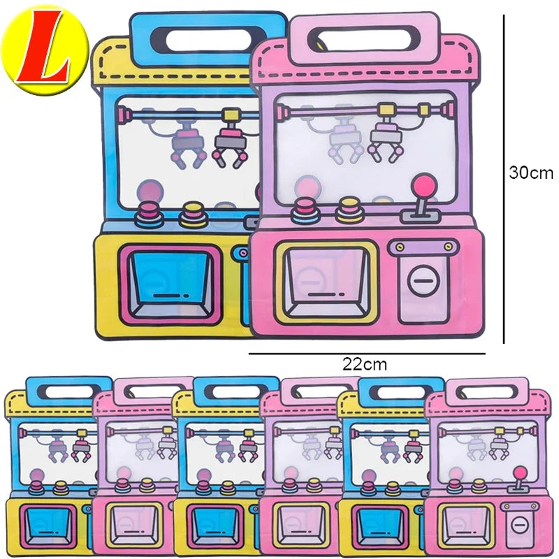 Bolsas de Empaque para Snacks – Diseño Máquina de Garras 🎁🍬
