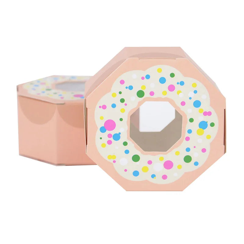 Set de 10 Cajas Temáticas de Donuts