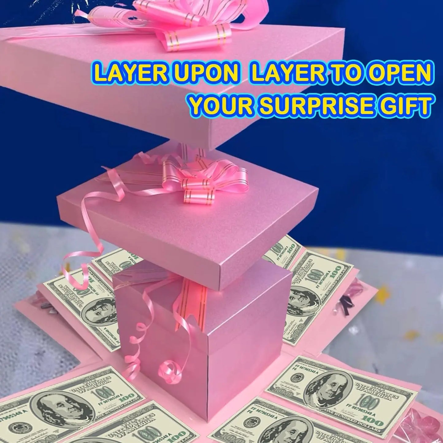Caja Explosiva de Regalo DIY - 5 Capas de Creatividad