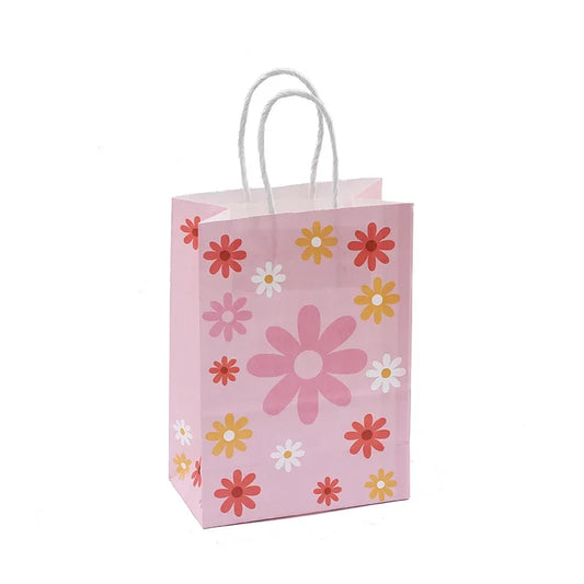 6Pcs Bolsas de Regalo Temáticas "Daisy" con Asa