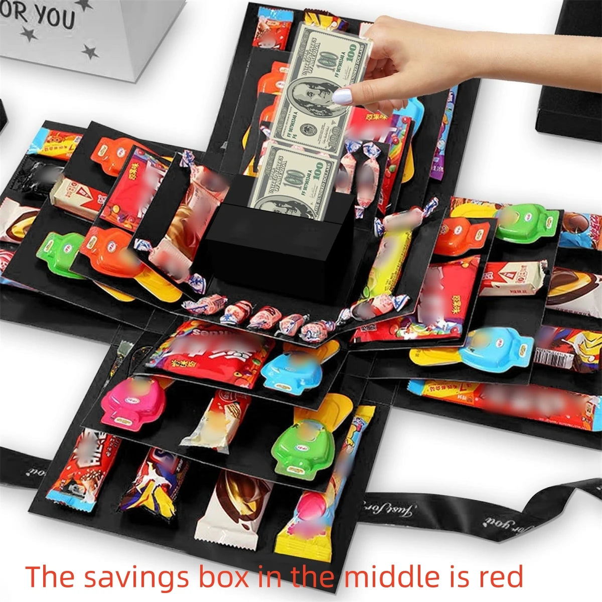 Caja Explosiva de Regalo DIY - 5 Capas de Creatividad