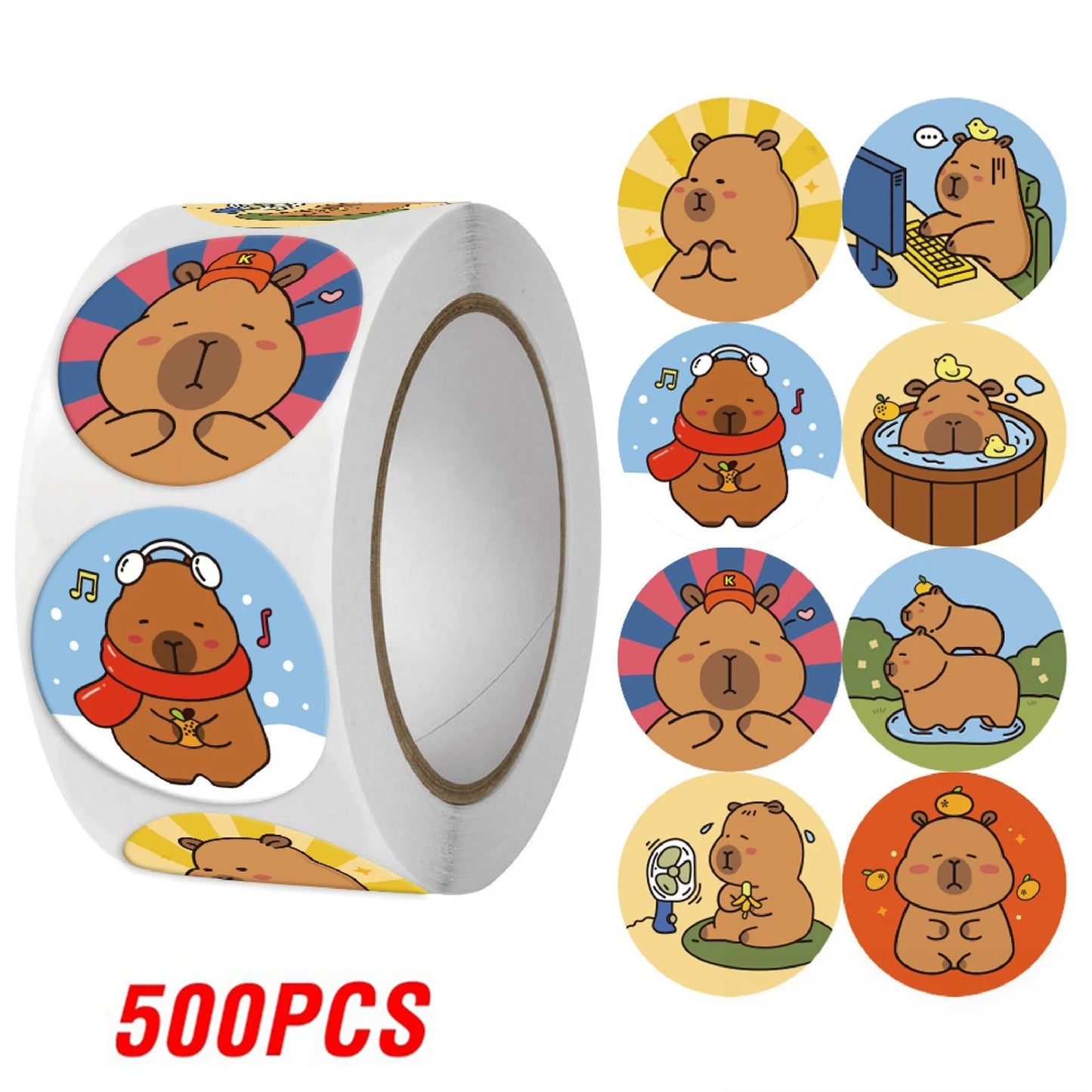 Capibara Stickers