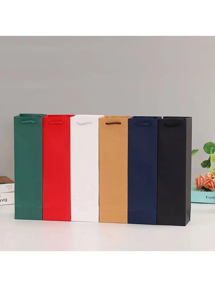 Bolsas de Regalo para Botellas de Vino – Con Cordón y Asas Reutilizables 🍷