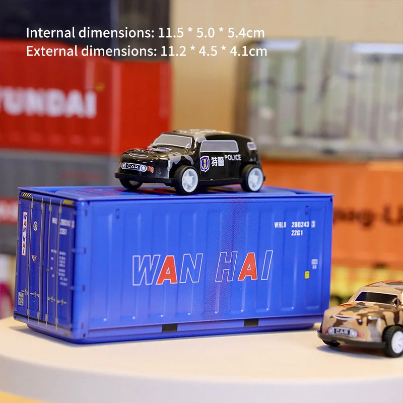 Mini Contenedores Metalicos de Colección