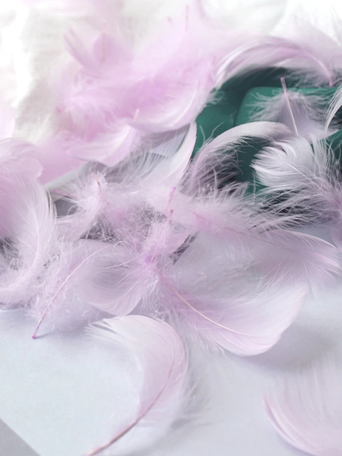 100Pcs Plumas de Colores para Manualidades y Decoración 🪶🎨