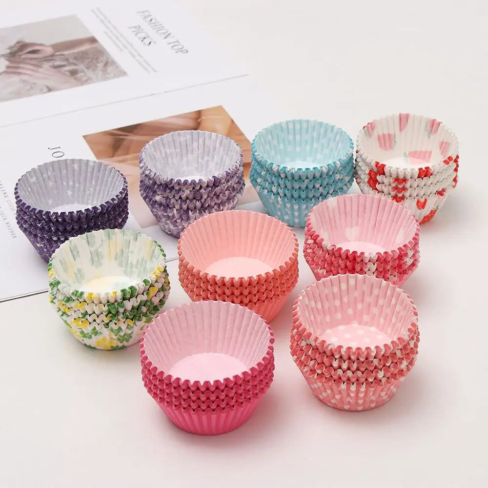 Set de 100 Moldes para Cupcakes 🧁