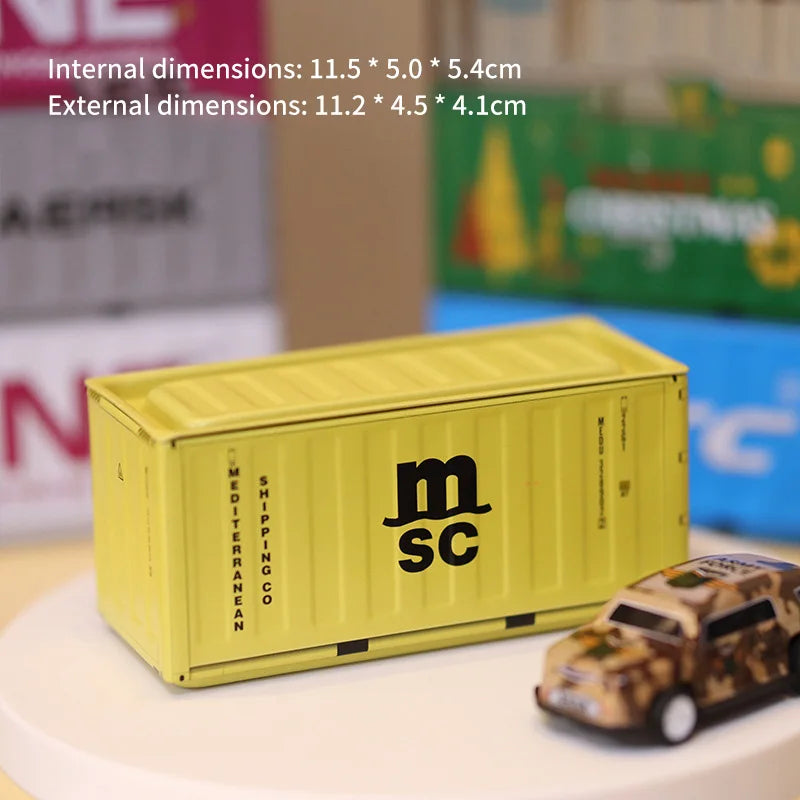 Mini Contenedores Metalicos de Colección