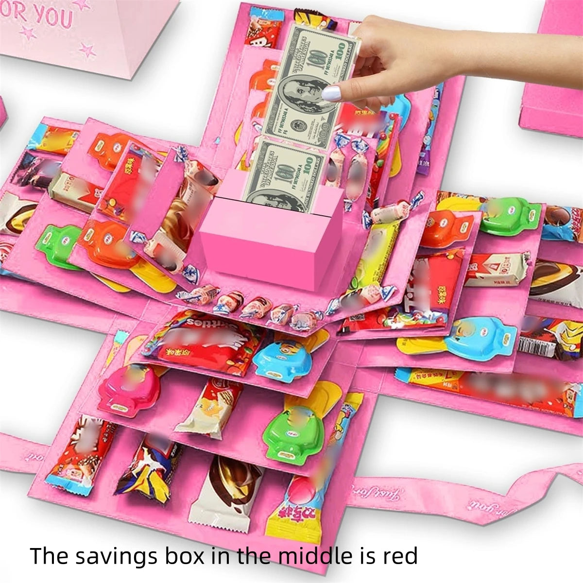 Caja Explosiva de Regalo DIY - 5 Capas de Creatividad